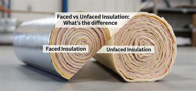 Faced vs. Unfaced Insulation: What’s the Difference