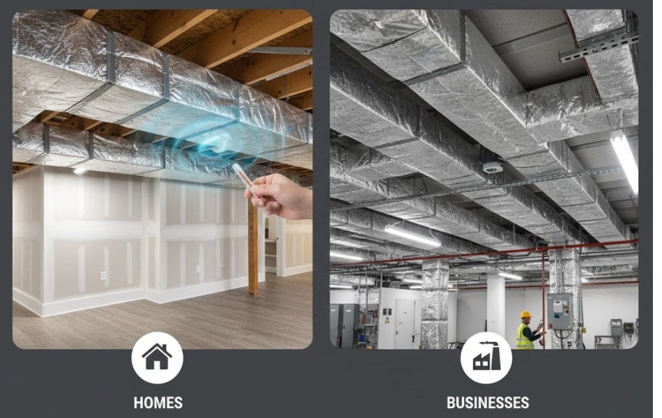 Insulated Air Duct Solutions for Homes, Contractors, and Businesses
