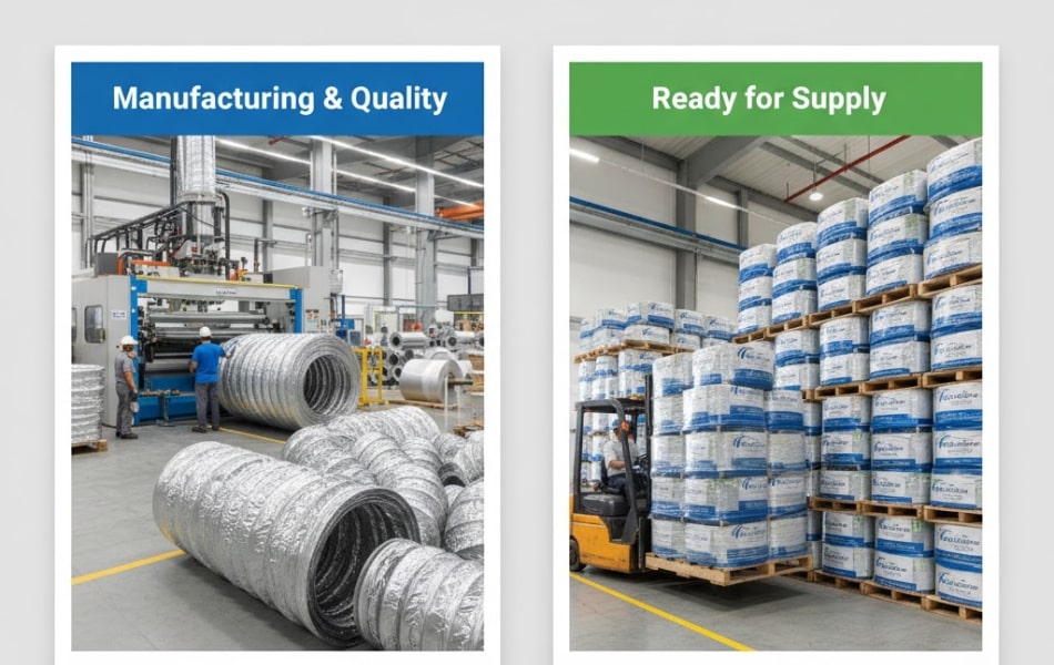 We are an Air Duct Manufacturer & Supplier