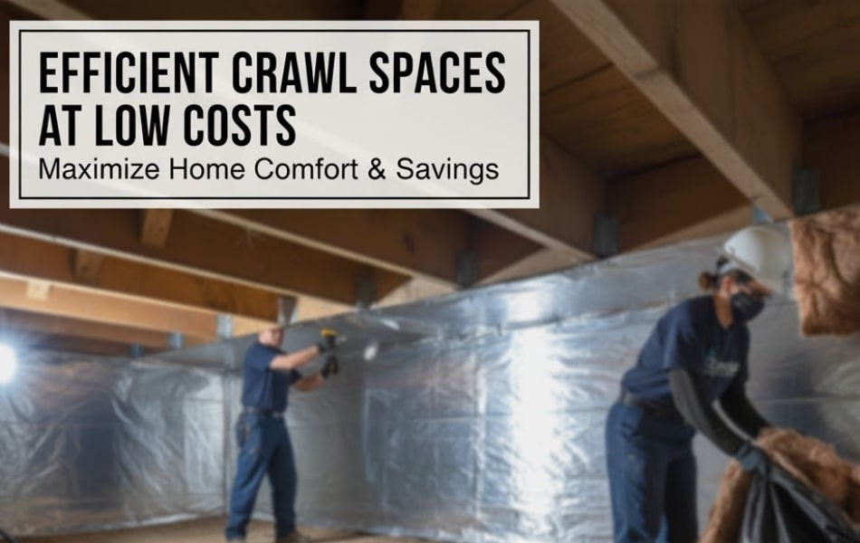 Efficient Crawl Space Insulation at Low Cost