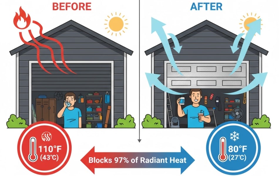 How Does Radiant Barrier Reflective Insulation Work?
