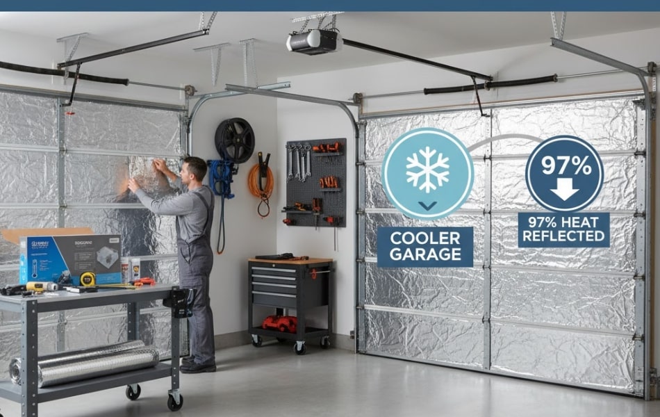 Explore Our Garage Door Reflective Insulation Kits
